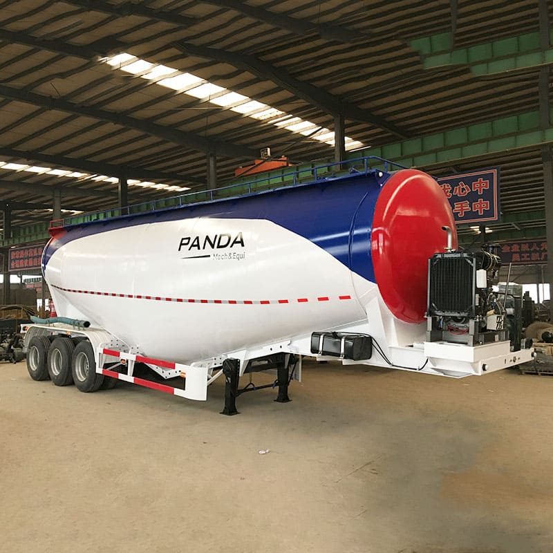 45cbm bulk cement semi trailer
